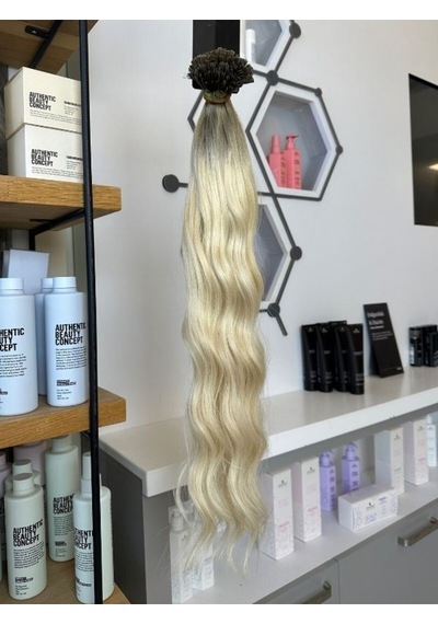 Mikro Kaynak Wavy Insan Saçı 0.8 Gr 8 Ton Ombre 50 Adet 70 Cm Ombreli