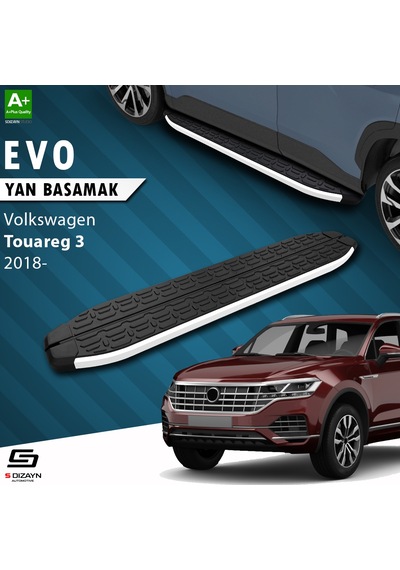 Vw Touareg 3 Evo Aluminyum Yan Basamak 193 Cm 2018 Üzeri