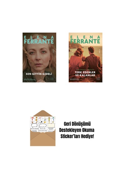 Sen Gittin Gideli + Terk Edenler Ve Kalanlar + Okuma Sticker'ları
