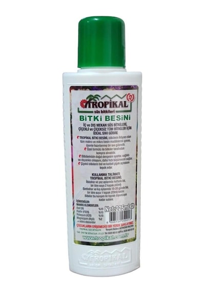 Bitki Besini 2 Adet 225 Ml Genel Bitki Gübresi Tüm Bitkiler Için Sıvı Besin Bitki Vitamini 1 kg