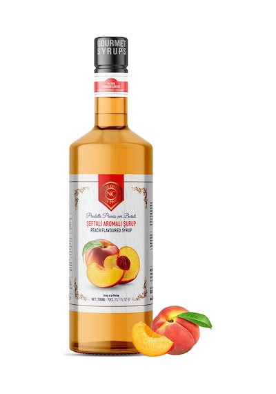 Nish Şeftali Aromalı Şurup 700 Ml - Pet Şişe