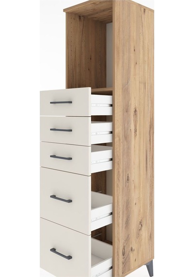 Hyperion Dolap Tek Raflı 5 Çekmeceli 44x44x182 Çam-aytaşı Atlas Çam Hyperion Dolap Tek Raflı 5 Çekmeceli 44x44x182 Çam-aytaşı Atlas Çam