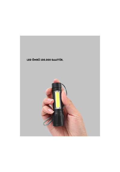 8753tknd 4 Mod Şarjlı Işıldak Ultra Güçlü Cree Led Su Geçirmez Alüminyum Gövde 893hmng Çok Renkli Çok Renkli