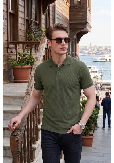 Buratti Erkek Polo T Shirt 5904049 Haki