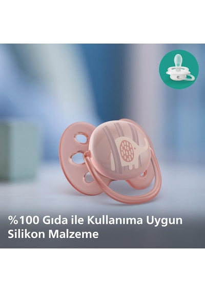 Philips Scf091/09 Ultra Soft 0-6 Ay 2li Kız Emzik