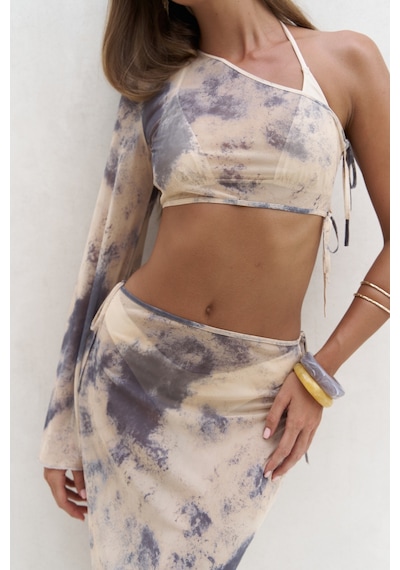 Mai Collection Mai Studios Co. Efthimos Tek Omuz Sarı Crop Etek Takım Sarı Mai Collection Mai Studios Co. Efthimos Tek Omuz Sarı Crop Etek Takım Sarı
