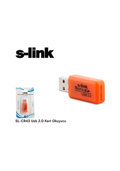 Sl-cr43 Usb 2.0 Kart Okuyucu, Asorti