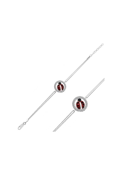 Casera's Gümüş Uğur Böceği Kadın Bileklik Csr2183177 Gümüş
