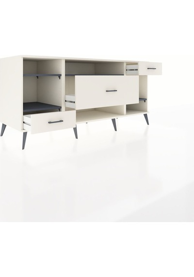 Kronos Konsol 4 Raflı 3 Çekmeceli 176x59x83 Aytaşı-antrasit/aytaşı Antrasit/aytaşı Kronos Konsol 4 Raflı 3 Çekmeceli 176x59x83 Aytaşı-antrasit/aytaşı Antrasit/aytaşı