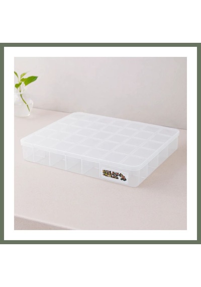Bezos Şeffaf Organizer Box 40 Bölmeli Bezos1
