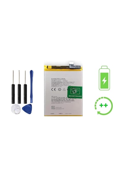Oppo Reno 5 Lite İle Uyumlu Güclendirilmis İthal Batarya Blp819