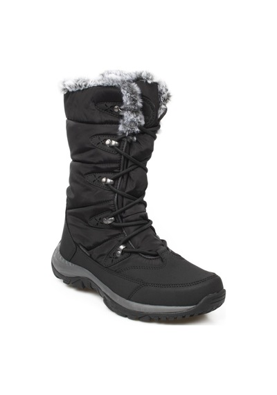 Lumberjack Lead Outdoor Siyah Kadın Bot Siyah