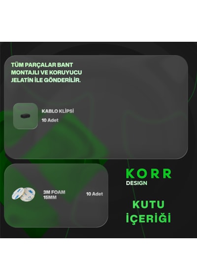 10 Adet Kilitli Masa Altı Kablo Klipsi - Güçlü 3m Bantlı Kablo Yönlendirici Ve Düzenleyici Kelepçe - Siyah