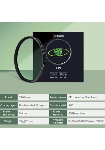 72mm Cpl Filtre