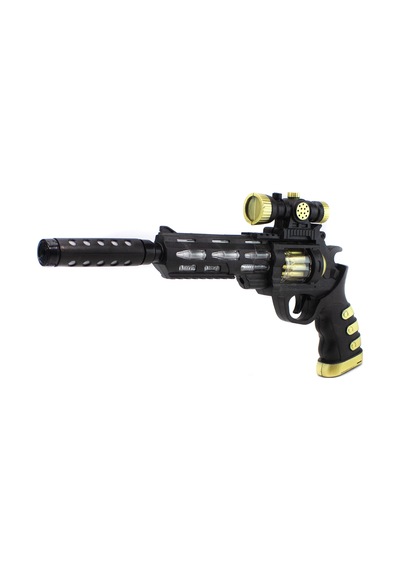 Oyuncak Tabanca Smith Wesson Pilli Işıklı Sesli  34  Cm