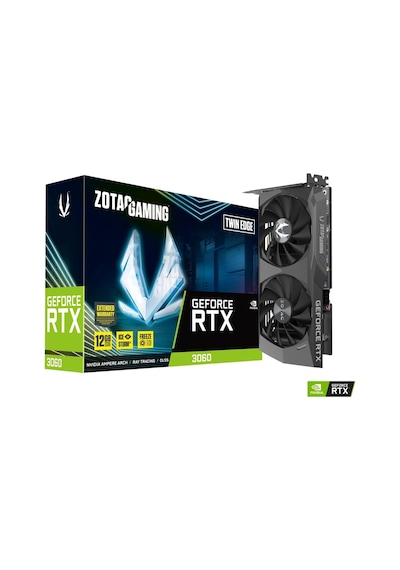 Zotac NVIDIA GeForce RTX 3060 Twin Edge ZT-A30600E-10M 12 GB GDDR6 192 Bit Ekran Kartı