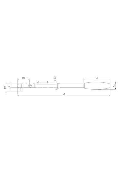 Würth Mafsallı Teleskobik Cırcır 1/2"294-432mm