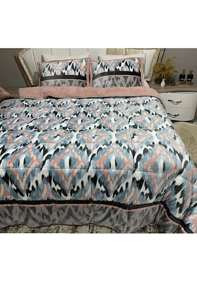 Comforter Yorgan Set Renkli