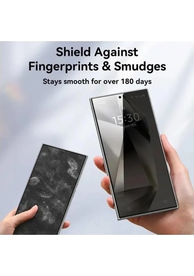 Samsung Galaxy S26 Uyumlu Hayalet Kırılmaz Cam Tam Kaplayan Ekran Koruyucu