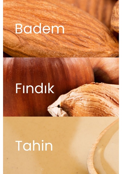 Meyveli Tahinli & Fındıklı Protein Topları 110gr X3 Adet