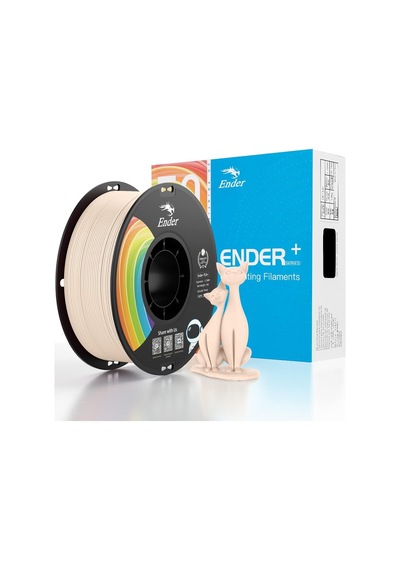 Creality Resmi 3d Yazıcı Filament Ender Pla Pro Filament, Pla+ 3d Baskı Filamenti, Dayanıklı Ve Dayanıklı, Boyutsal Doğruluk +/-0,02 Mm, 1,04 Kg/makara Ep+-bej, Ender Pla Pro-1kg