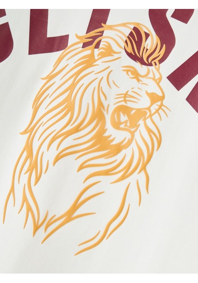 Gsstore Galatasaray Erkek T-shirt E261085 Ekru