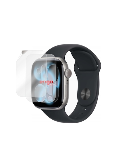 Apple Uyumlu  Watch Series 11 42mm Tpu Ekran Koruyucu 2'li Şeffaf