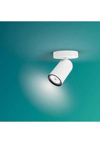 Philips myLiving Pongee Tavan/Duvar Beyaz Spot Lamba GU10 Duy (Ampul birlikte verilmez)