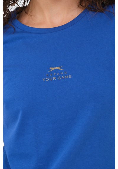 Slazenger Vıraj 3 Lü Set Kadın Tişört Bej - Saks Mavi- Su Yeşili
