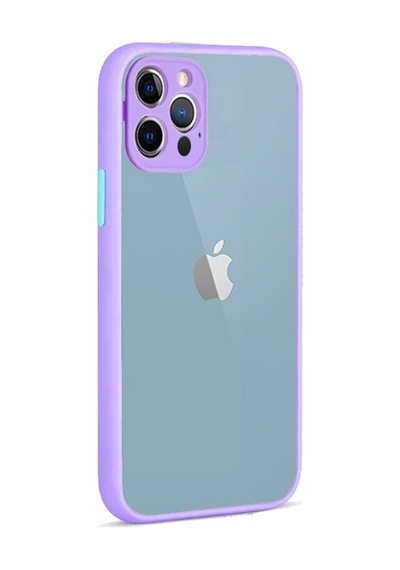 Apple Uyumlu iPhone 12 Pro Max Montreal Arkası Şeffaf Sert Silikon Kılıf