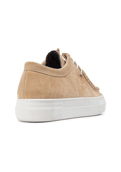 Deery Hakiki Süet Bej Kadın Sneaker - Z1682zbejc02 Bej