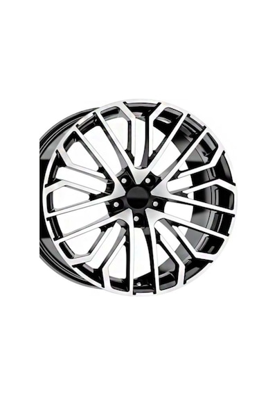 18 İnç 5x112 A3 A4 Octavia Golf Jetta Caddy Passat Uyumlu Siyah E