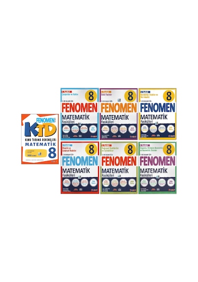 Fenomen 8.sınıf Matematik Ktd+fenomen Matematik Fasikülleri 7 Kitap