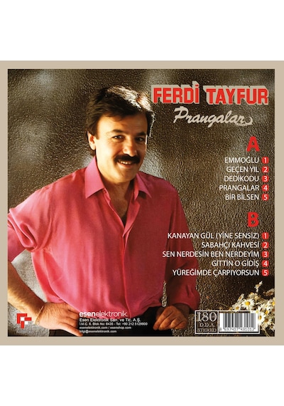 Ferdi Tayfur - Prangalar Plak
