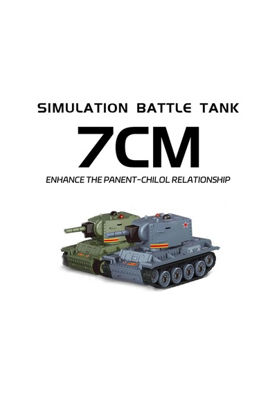 Alpmodel Uzaktan Kumandalı 9 Kanallı Kızılötesi Savaş Mini Sesli Tank Kauçuk Palet 1/64 Yeşil