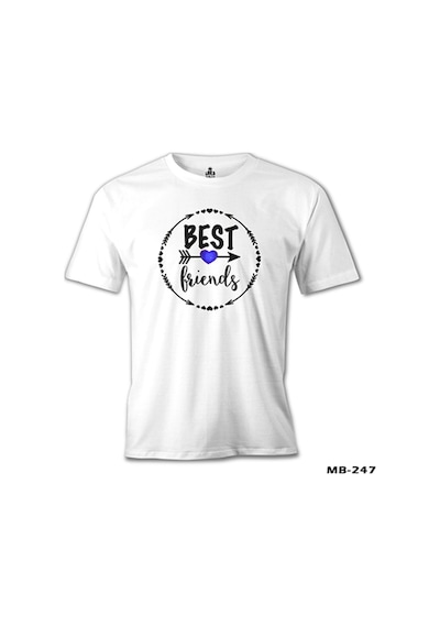 Best Friends - F2 Beyaz Erkek Tshirt
