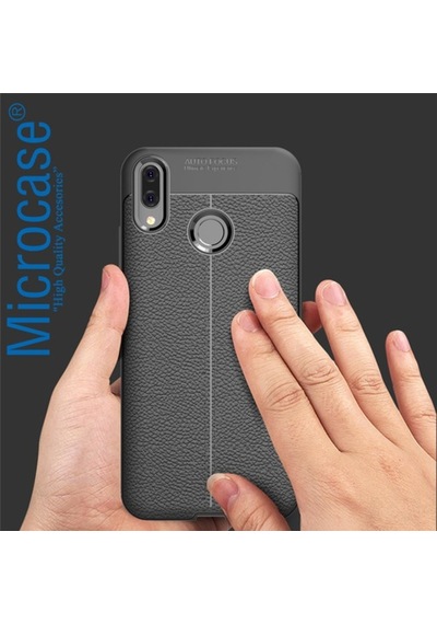 Huawei P Smart 2019 Leather Serisi Silikon Kilif + Cam (Seç) 342634006