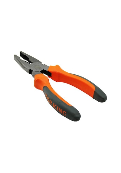 Pense Turuncu Gri Saplı 7 İnç - 180mm