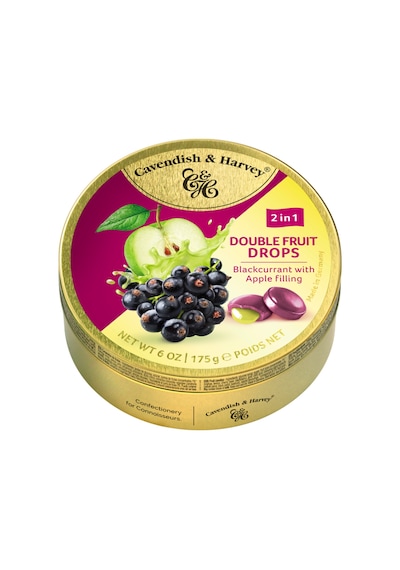 Cavendish&Harvey Siyah Frenk Üzümü ve Elmalı Dolgulu Şeker 175 G