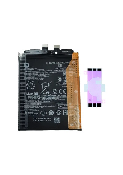 Xiaomi Mi 14 Pro Bp4r Batarya Pil Telefon Bataryası Pil Bandı Yanında