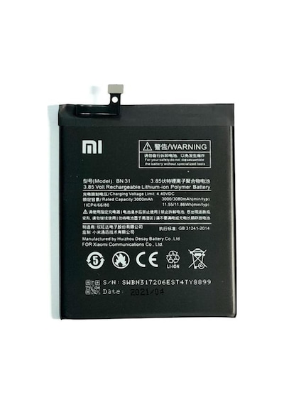 Xiaomi Mi A1 (BN31) Batarya Pil