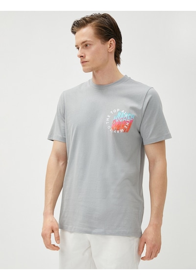 Koton Slogan Baskılı Tişört Bisiklet Yaka Kısa Kollu Pamuklu Gri 3Sam11108Hk 3Sam11108Hk024 Gri Koton Slogan Baskılı Tişört Bisiklet Yaka Kısa Kollu Pamuklu Gri 3Sam11108Hk 3Sam11108Hk024 Gri
