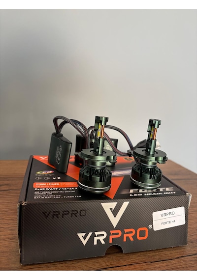 Vr Pro Forte 22000 Lümen H4 Yeni Nesil Led Xenon