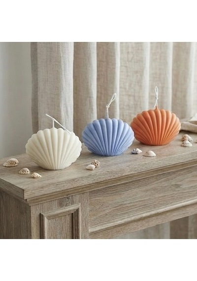 İstiridye Silikon Kalıp 6.3x4 Cm