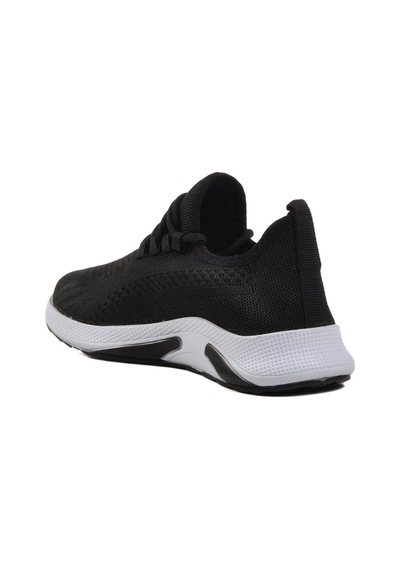 Siyah Beyaz Triko Hafif Unisex Spor Ayakkabı Pına 101 G Siyah-beyaz Siyah - Beyaz