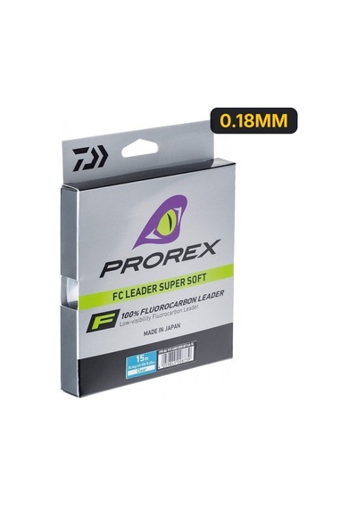 Daiwa Prorex Fc Leader Super Soft Fluorocarbon Misina 0.18mm