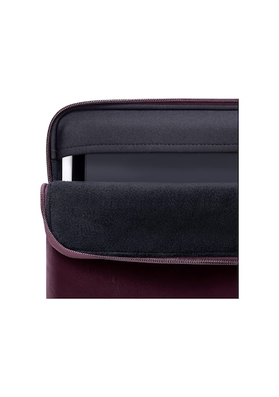 İpad Air 13" M3 2025, İpad Pro 13" M5 2025 İle Uyumlu Tablet Kılıfı Sihirli Klavye Ve Kalem Tutuculu - Pu Deri Çanta İnce Koruyucu Kılıf - Berry Brown