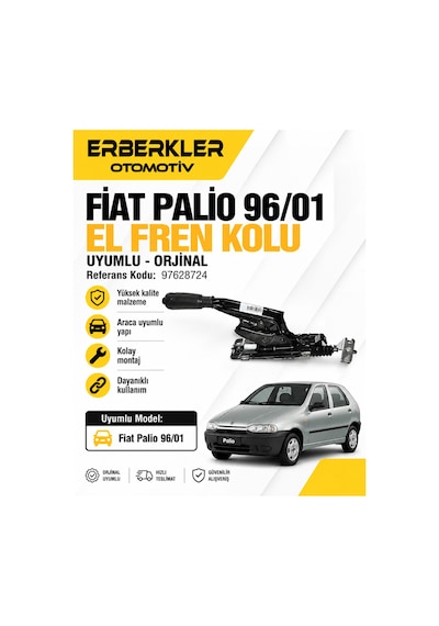 Fiat Palıo El Fren Kolu 1,6 97628724 De-ga Marka Ürün Kodu Tof0207009 - Erb1376