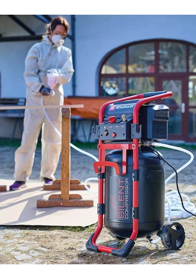 Einhell TE-AC 270/50 Silent, Sessiz Hava Kompresörü (Yağsız) - 4010451