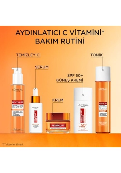 L'oreal Paris Revitalift C Vitamini Gözenek Görünümü Karşıtı Peeling Etkili Tonik